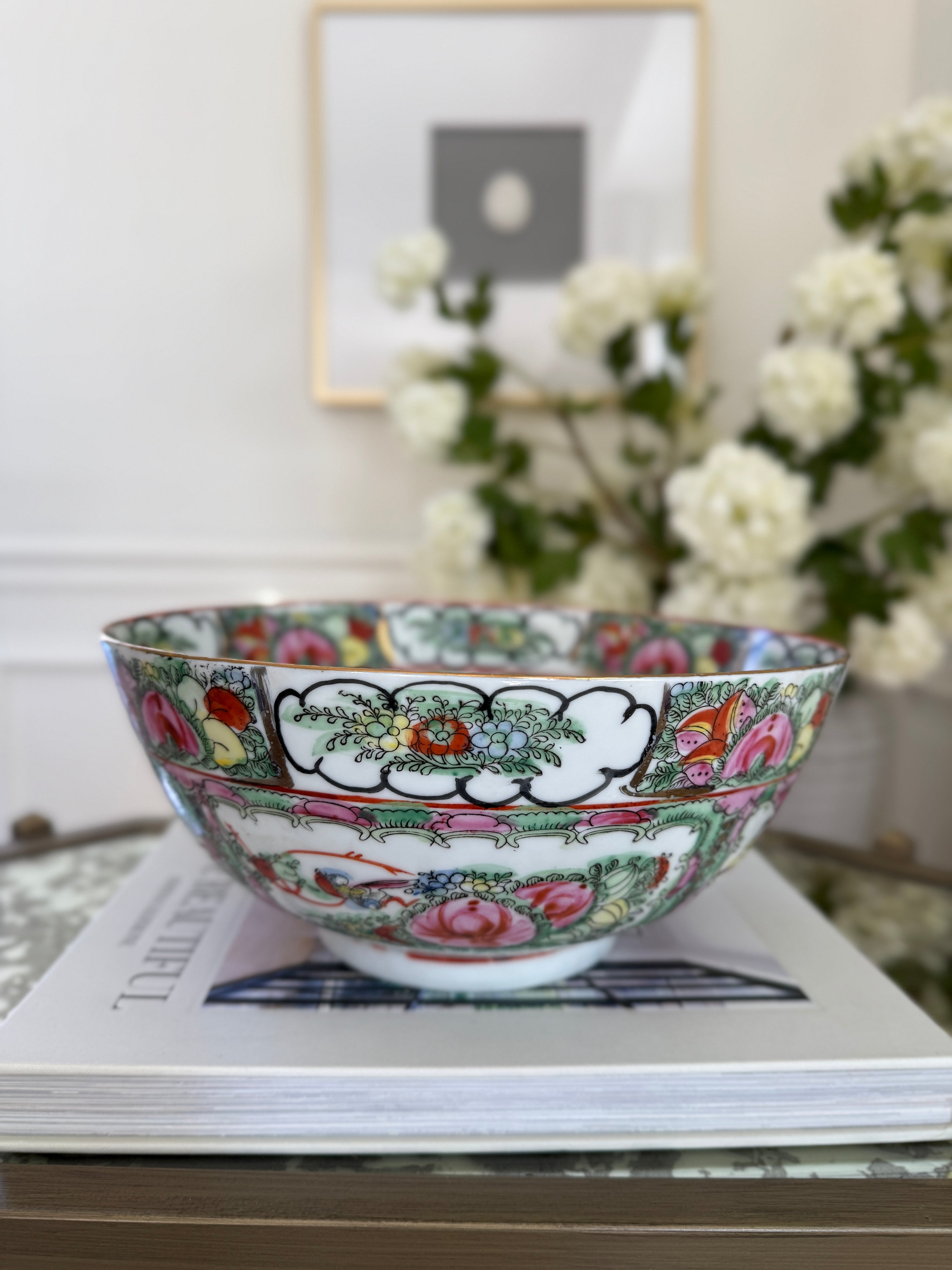 Rose Medallion Bowl
