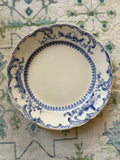 Antique (1880-1890) Ridgways “Delft” Blue and White Plate - 8"