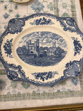 Vintage Johnson Bros Old Britain Castles Oval Platter