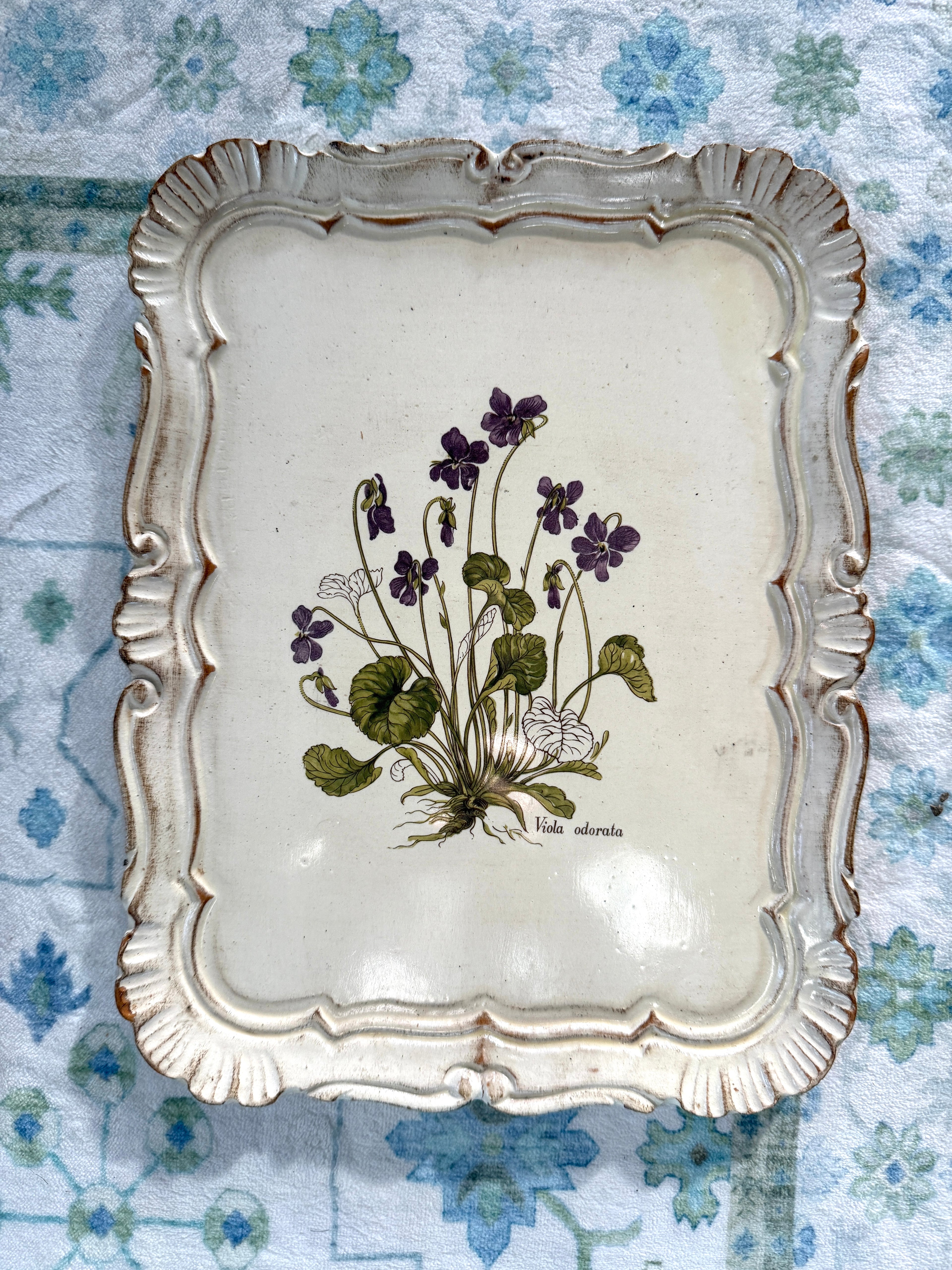 Violet Tray - 8.5" x 11.5"