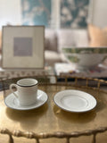 Tiffany & Co by Taitu Demitasse Cup and 2 Saucers