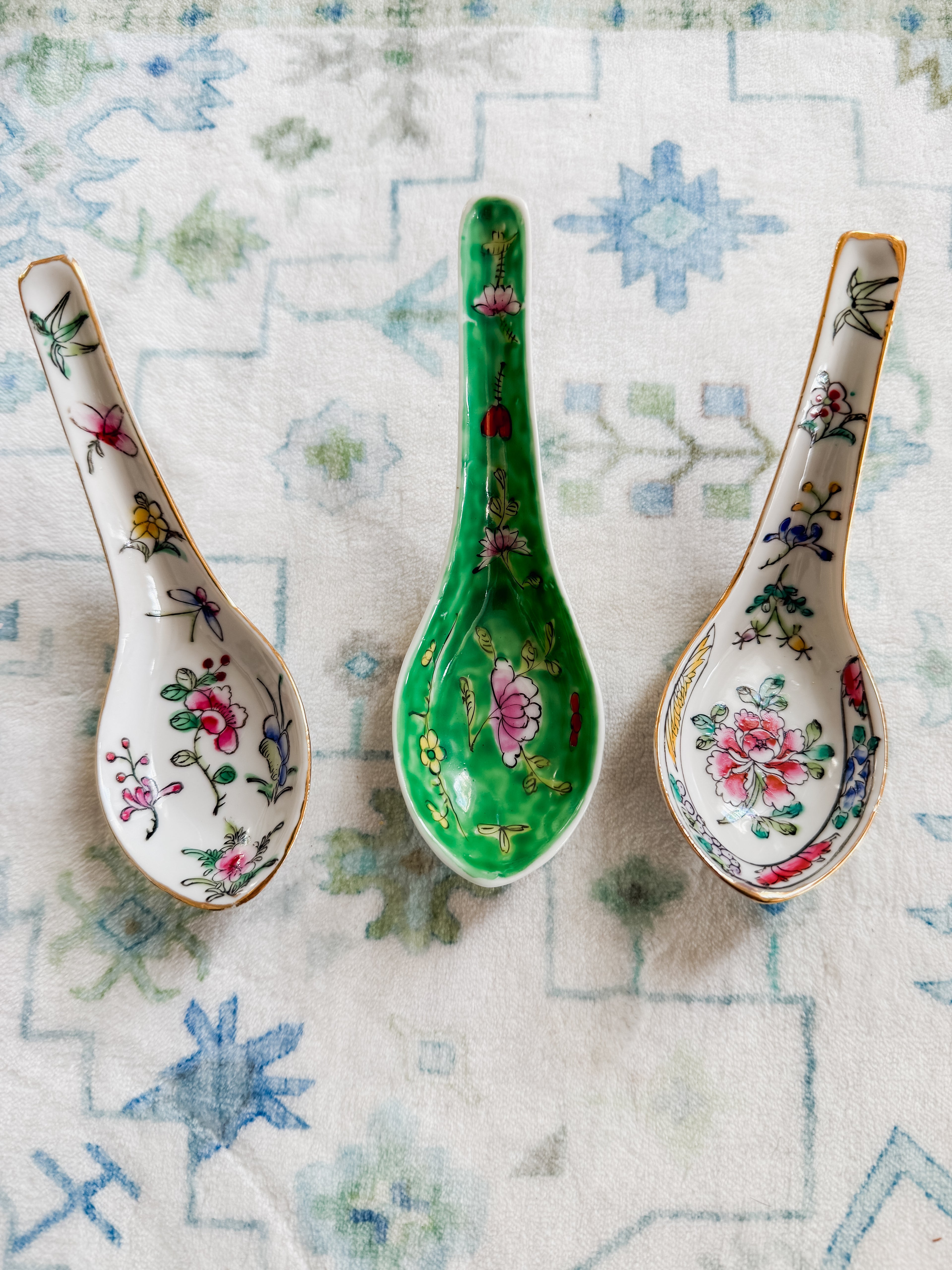 Chinoiserie Soup Spoon