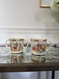 Vintage Royal Doulton "Bunnykins" Mug Pair - 3"H