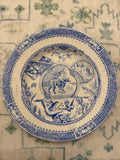 Antique Allerton "Girl with Pet" 7” Plate