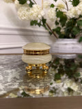 Gold Footed Onyx Trinket Box