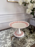 Vintage Wedgwood Queensware Pink Compote - 6 1/2"W x 4"H